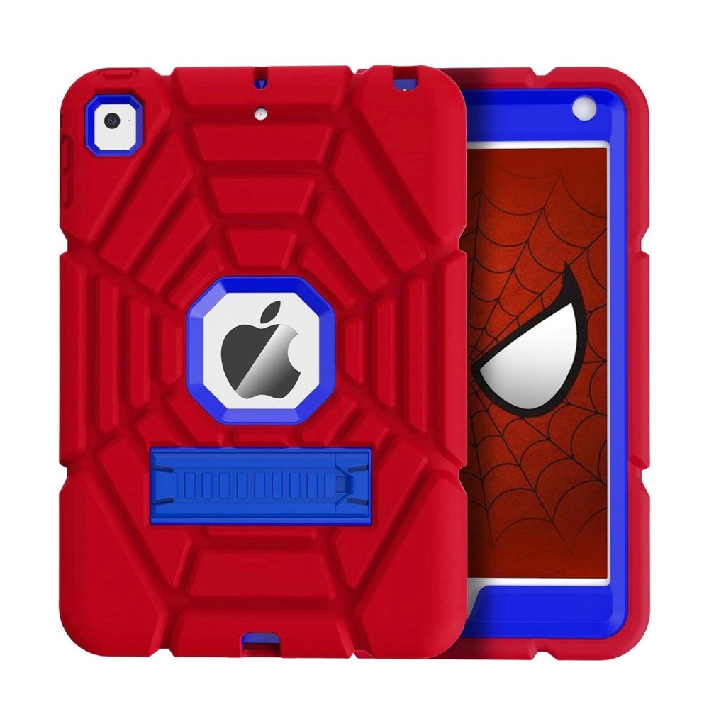 Grifobes iPad Mini 5/4 Case Heavy Duty Shockproof Kids Cover with Stand Red Blue